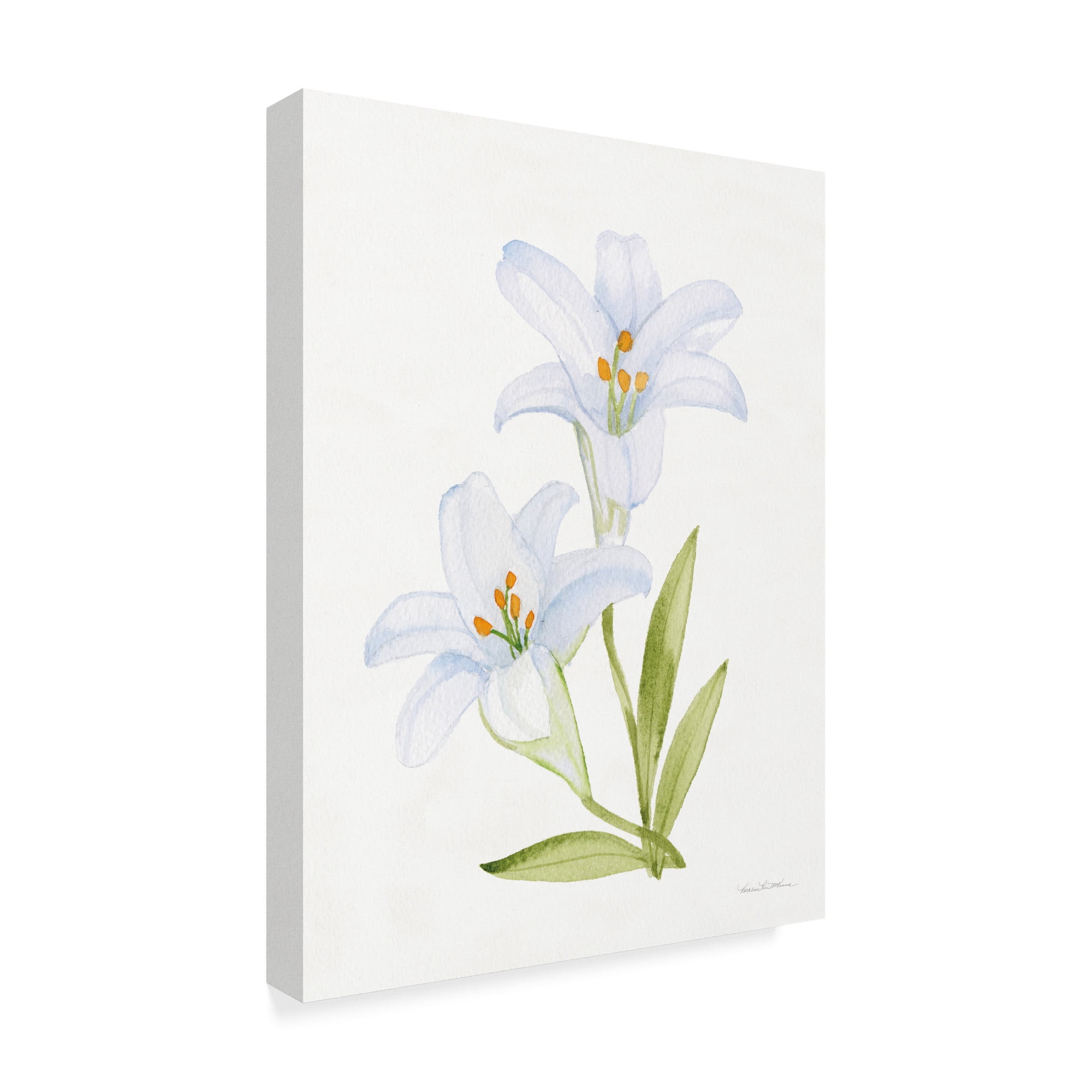 Trademark Fine Art 'Easter Blessing Flowers IV' Canvas Art by Kathleen Parr McKenna