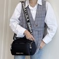 thumbnail image 4 of Bolso bandolera para mujer Bolso de viaje informal Bolso impermeable de tela Oxford (Negro), 4 of 7