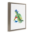 thumbnail image 3 of Stupell Industries Tropical Turtle & Beach Ball Brown Floating Frame Canvas Art, 25 x 25, by Lanie Loreth, 3 of 8