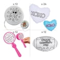 thumbnail image 2 of Color Your Own Fun & Games Kit, Craft Kits, Valentine's Day, 60 Pieces, 2 of 2