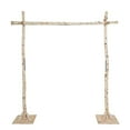 thumbnail image 3 of BalsaCircle 7.5 feet Natural Birch Wood Square Backdrop Stand Wedding Arch Party Events Decorations Supplies, 3 of 8