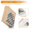 thumbnail image 5 of Yayeee Napkin Holder for Table Kitchen Paper Tissue Organization, Colorful Art Pattern, 5 of 8