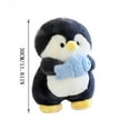 thumbnail image 2 of Cute Penguin Plush - Penguin Stuffed Animal, 11.8 Inches Soft Cozy Doll with Blue Fish, Cuddly Home Decor All Ages, Girls Boys, Energetic Companion, Great Christmas Gifts, 2 of 5
