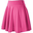 thumbnail image 3 of SURJDE Jupe Patineuse Mini Décontractée Évasée Extensible Basique pour Femmes, 3 of 7