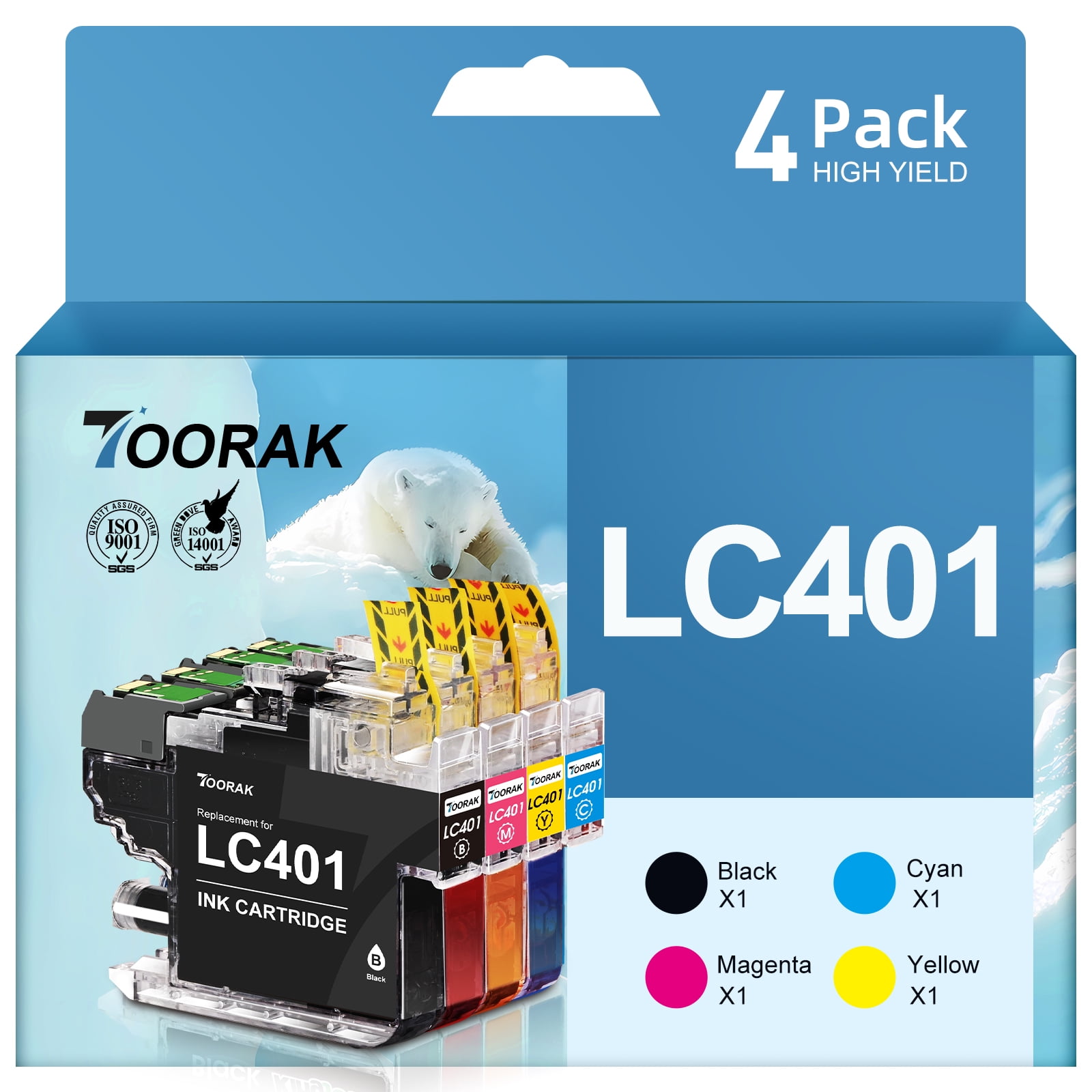 LC401 Ink Cartridges for LC401 Brother Ink Cartridges for Brother MFCJ