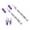 Violet, variant on Zeiwohndc 12-color nail art markers with 0.5mm tips; nail art markers, drawing brushes, nail decoration tools.