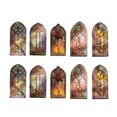 thumbnail image 4 of Pegatinas para álbum de recortes Soledad 10 Uds. pegatinas estéticas con forma de marco de ventana Rojo, 4 of 10