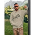 thumbnail image 2 of Buon Ferragosto Noir Hoodie Men -Image by Shutterstock, Male 3X-Large, 2 of 4