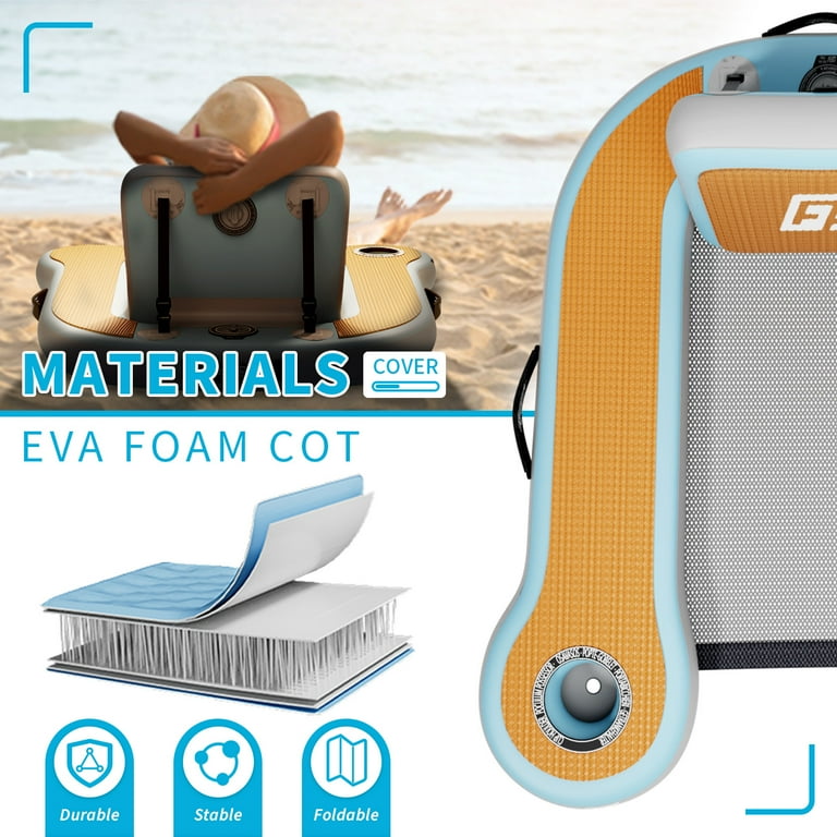 Piece Hangout Floating Chair Set Inflatable Floating Chair