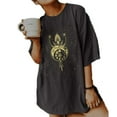 thumbnail image 1 of Women Oversized T-Shirt LooseTunic Tops Summer Short Sleeve, 1 of 6