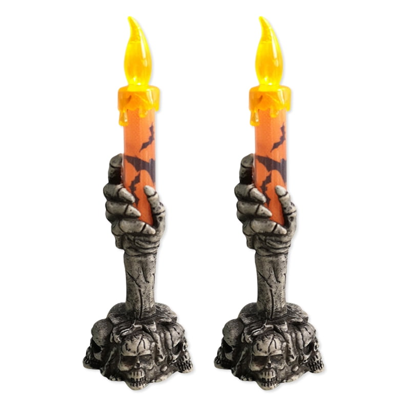 2 PCS Candle Light Party Supplies Decorative Candle Light for Home 