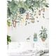 thumbnail image 3 of Tropical Leaves Wall Decals Hanging Vines Green Plants Wall Stickers Living Room Bedroom Office Wall Decor, 3 of 5