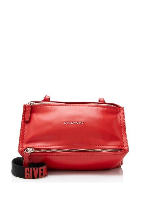 Pre-Owned Givenchy Leather Pandora Mini Shoulder Bag
