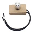 thumbnail image 3 of Interruptor de atenuación, controlador de luz de paleta montado en la pared, perilla giratoria compatible con halógenos, construcción resistente al ca, 3 of 9