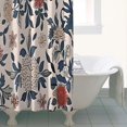 thumbnail image 4 of Pioneer Flower Floral Print Pattern Shower Curtain 36"x72" ,Bathroom Decorative Shower Curtains Set with 12 Hooks,Modern Waterproof Washable Shower Curtain, 4 of 6