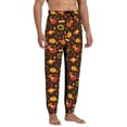 thumbnail image 4 of Kdxio Thanksgiving Turkey Pattern Joggers,Sweatpants for Men with Pockets-3X-Large, 4 of 5