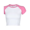 thumbnail image 3 of Franhais Clothing Graphic Print Summer Crop Top for Girls Aesthetic Clothes O Neck Short Sleeve Tee, 3 of 9