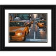 thumbnail image 1 of Braithwaite, Bruce 32x25 Black Ornate Wood Framed with Double Matting Museum Art Print Titled - Taxi Driver, 1 of 4