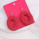 thumbnail image 1 of Nuevos Pendientes Para Mujer Pendientes Grandes Aretes Cristal Calidad Bea--Negro-Codigo Modelo 9392 Negro, 1 of 1