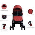 thumbnail image 2 of Carriola Plegable con Cubre-pies Aquila Rojo Hasta 15 Kg, 2 of 5