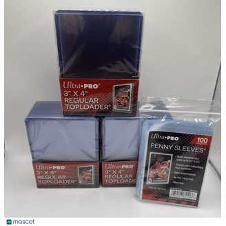Ultra, 3x4 inch Regular Toploader, 100 Pack, Clear Plastic