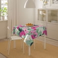 thumbnail image 4 of Wukai Orchids Flowers Waterproof Tablecloth for Kitchen Dining, Fits Square Tables for 2-4 Seats -60"x60", 4 of 7