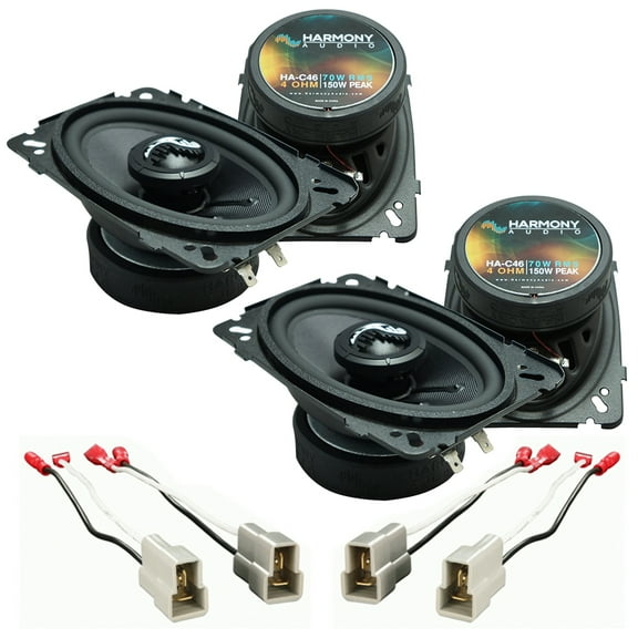 Fits Volkswagen Scirocco 1981-1987 OEM Speakers Upgrade Harmony (2) C46 Package