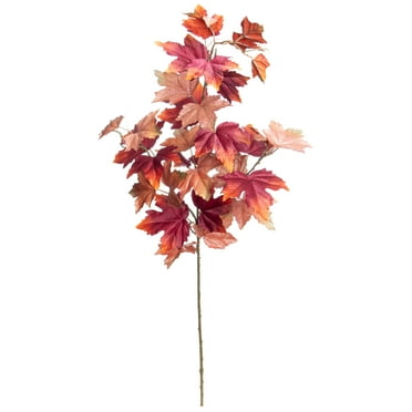 31" Red Maple Leaf Stem by Ashland® - Fall Floral for Crafts and HomeDecor