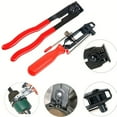 thumbnail image 6 of Heavy Duty CV Boot Clamp Tool Kit with Ear Type Clamp Pliers and Banding Tool for Automotive Hose and Axle Repairs, 6 of 9