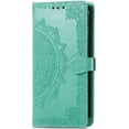 thumbnail image 2 of Wallet Case for Google Pixel 6,Mandala Pattern PU Leather Flip Phone Case with Strong Magnetic Clasp and Cash Card Slots Holder Cover for Google Pixel 6 MTL Green, 2 of 15