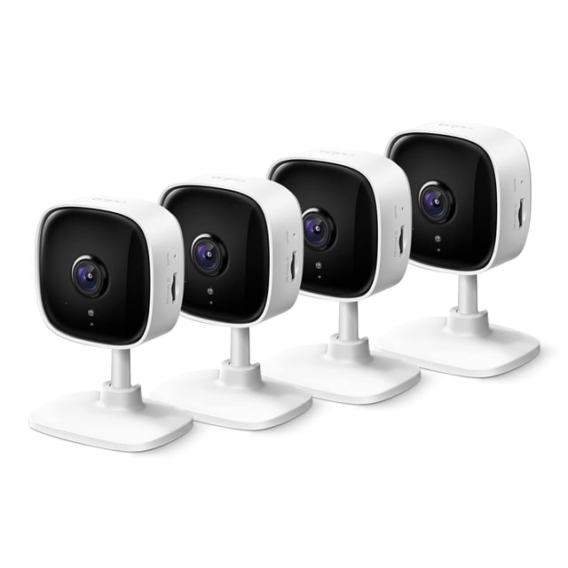 TP-Link Tapo 2K Cámara de seguridad para monitor de bebé, cámara para perros con detección de movimiento, sirena de audio bidireccional, visión nocturna, almacenamiento en la nube y tarjeta SD, funcio