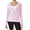 Pink, variant on Women's Athletic Hoodie Jackets Sun Protection Slim Fit Track Jacket Lightweight Long Sleeve Performance Shirt with Pockets