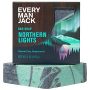 Every Man Jack Northern Lights Polar Plunge Bar Soap - 5 oz