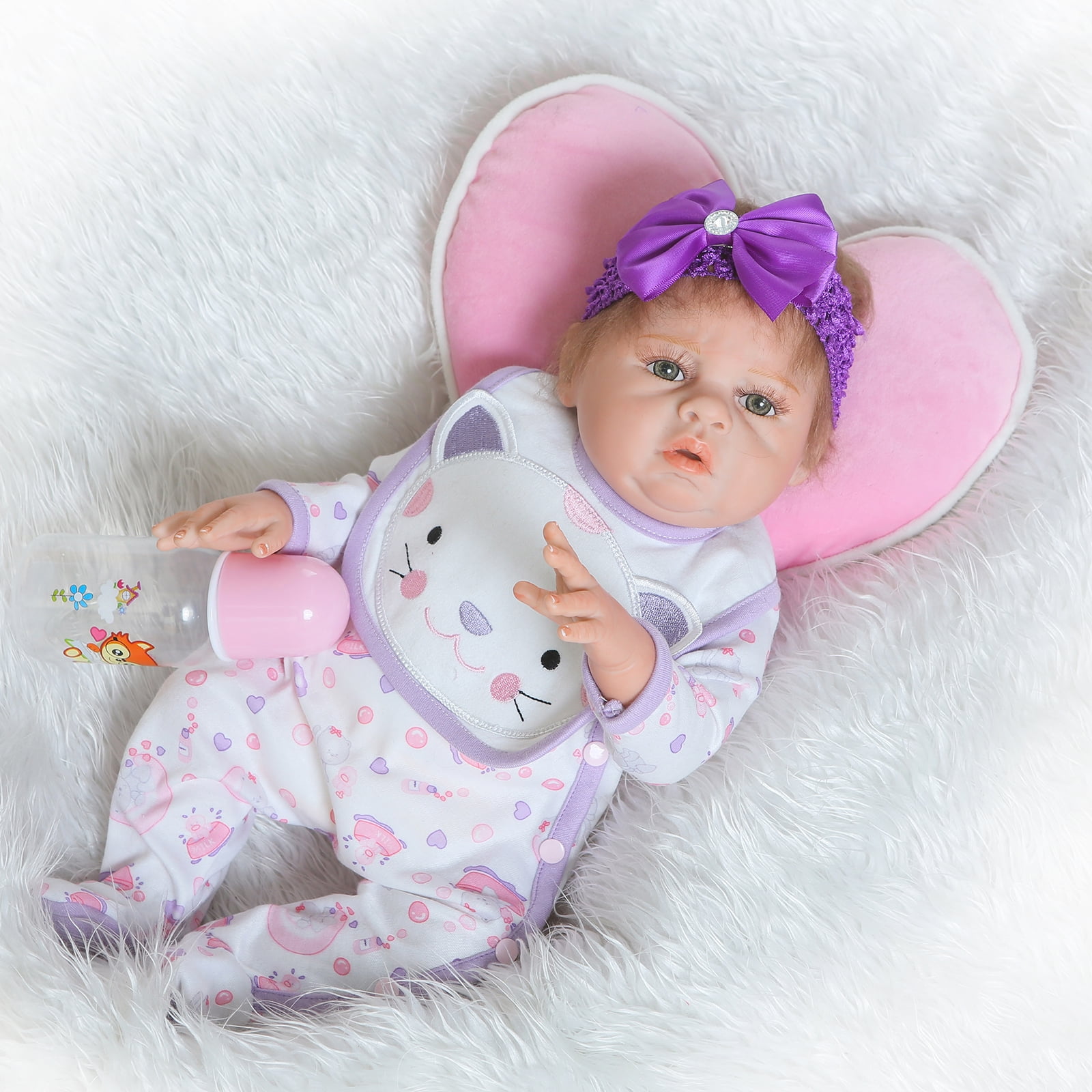 GIFT UNDER 25 DOLLARS for 2 Year Old Girl Caucasian Soft Baby Doll Toy Clearance