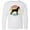 AA-White, variant on Inktastic Boxer Dog Vintage Silhouette Long Sleeve Youth T-Shirt