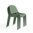 thumbnail image 5 of Shay Indoor and Outdoor Stackable Chair - Aloe Green - Set of 2, 5 of 6