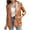 Khaki, variant on Cardigan for Women Lightweight Dressy Women Casual Long Sleeve Solid Turndown Collar Buttons Fashion Coat Women Cardigans Sweater Hoodies Clearance Sale