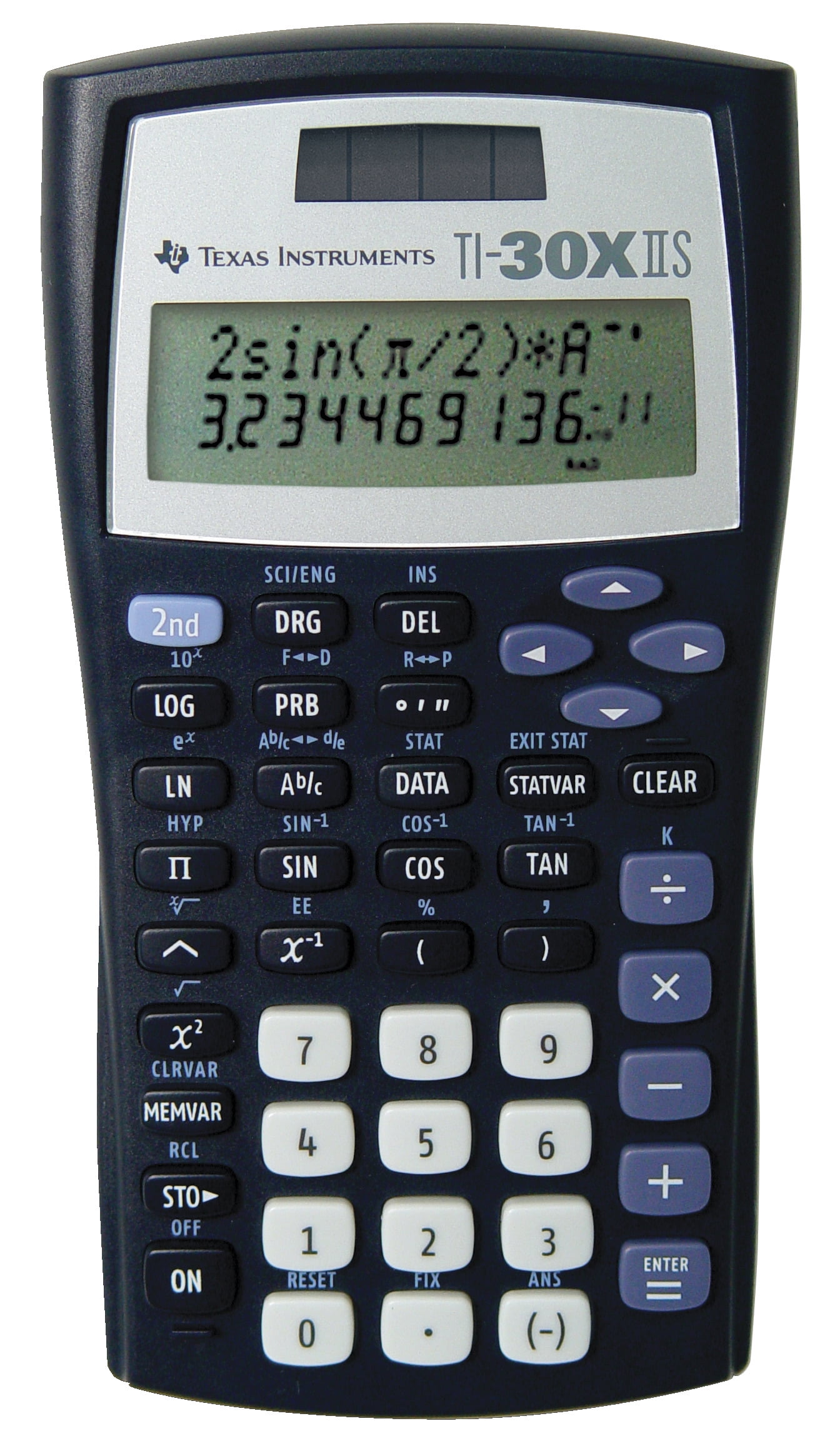 estera Groseramente Integración Texas Instruments TI-30XIIS 2 Line Scientific Calculator - Walmart.com