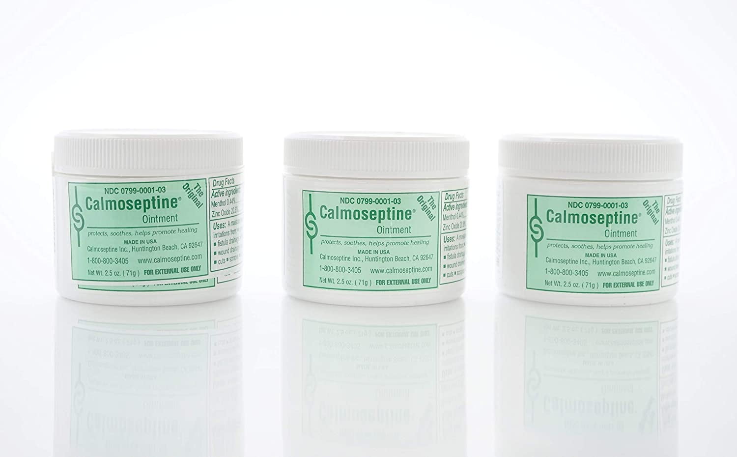 Calmoseptine Ointment 2.50 oz (Pack of 3)