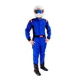 thumbnail image 2 of RaceQuip® 130924RQP Chevron-1 Driving Suit - SFI 3.2A/1 - Blue - Medium Tall, 2 of 2