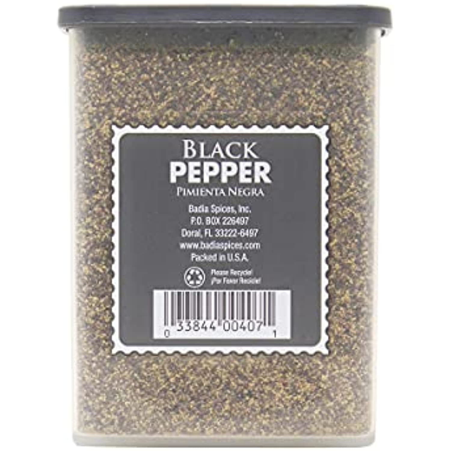 Badia Black Pepper Ground, 4 Ounce (Pack Of 12)