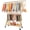 Gold, variant on TreGazze Heavy Duty Clothes Rack on Wheels with Shelf for Hanging Clothes, Rolling Clothing Rack Load 450 lbs for Bedroom Laundry, Silver