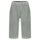 thumbnail image 4 of Pantalones holgados unisex de algodón liso con cordón - Pantalones cortos con cintura elástica y bolsillos, 4 of 6