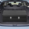 thumbnail image 3 of Btidfty Car Trunk Storage Box - Large Capacity Folding PU Tool Organizer,  Store Snacks, Toys, Tools, Shoes, Etc. Suitable for SUVs and Other Car Models, 3 of 10