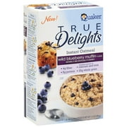 Quaker Oats True Delights True Delights Instant Oatmeal, 8 ea