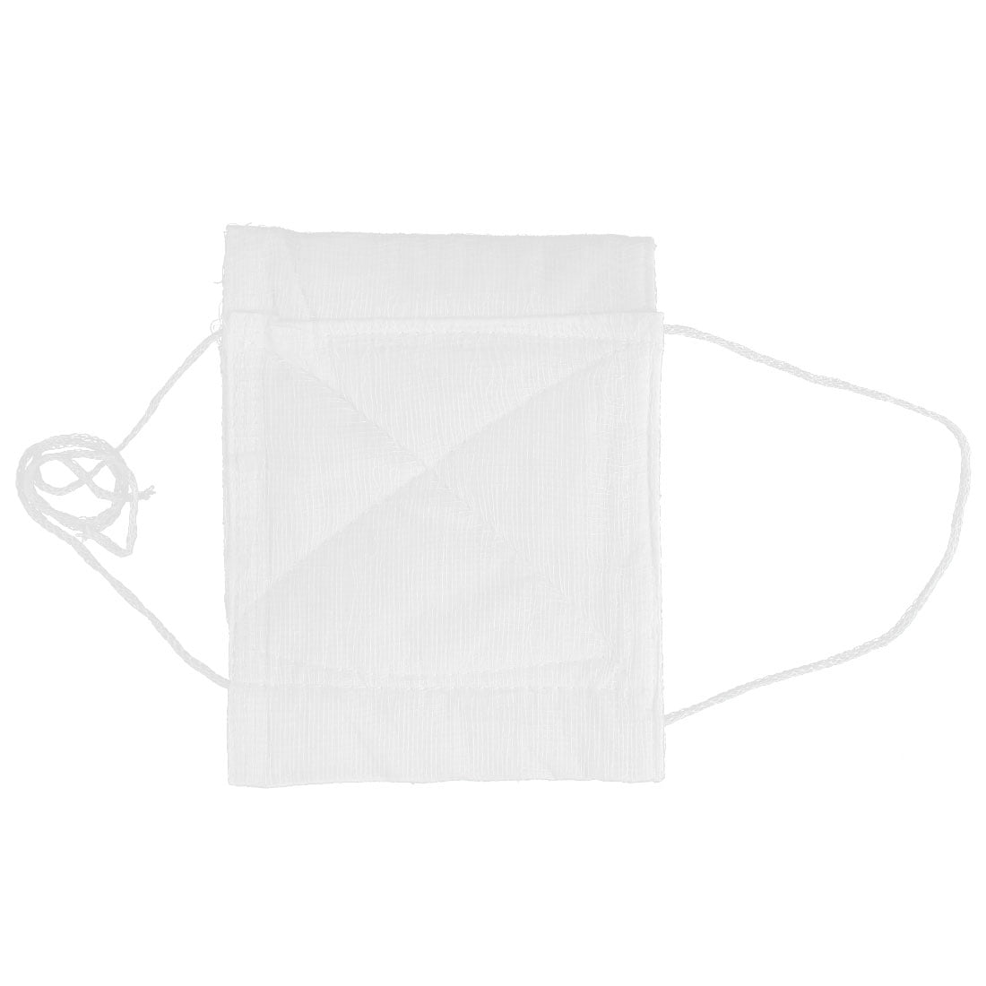 White Cotton Blends Working Anti Dust Face Mouth Mask Muffle Cover by