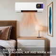 thumbnail image 3 of 12000 BTU Window Air Conditioner 450 sq ft. Intelligent AC, with Remote Control, Can be Used as a Dehumidifier/Fan, Operates Quietly, Energy-Saving, White, 3 of 6