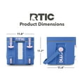 thumbnail image 2 of RTIC Halftime Water Cooler, 3 Gallon Hard-Sided Water Cooler, Pond/Pale Pink, 2 of 8
