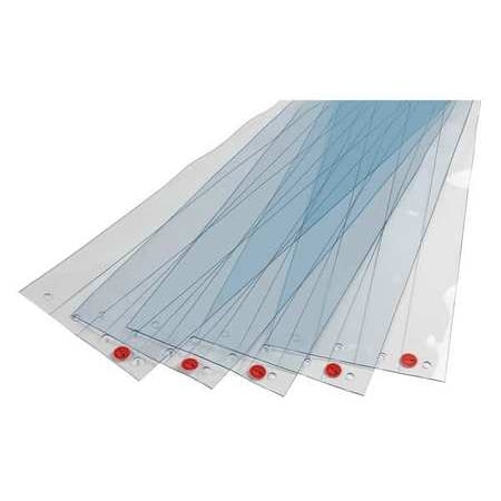 TMI 999-00015 Replacement Vinyl Strip, 8 In, PK 5