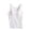 White, variant on Womens Tank Tops with Built in Bra Summer Basic Padded Yoga Shirt Shelf Bras Workout Camisole Casual Modal Undershirt White S